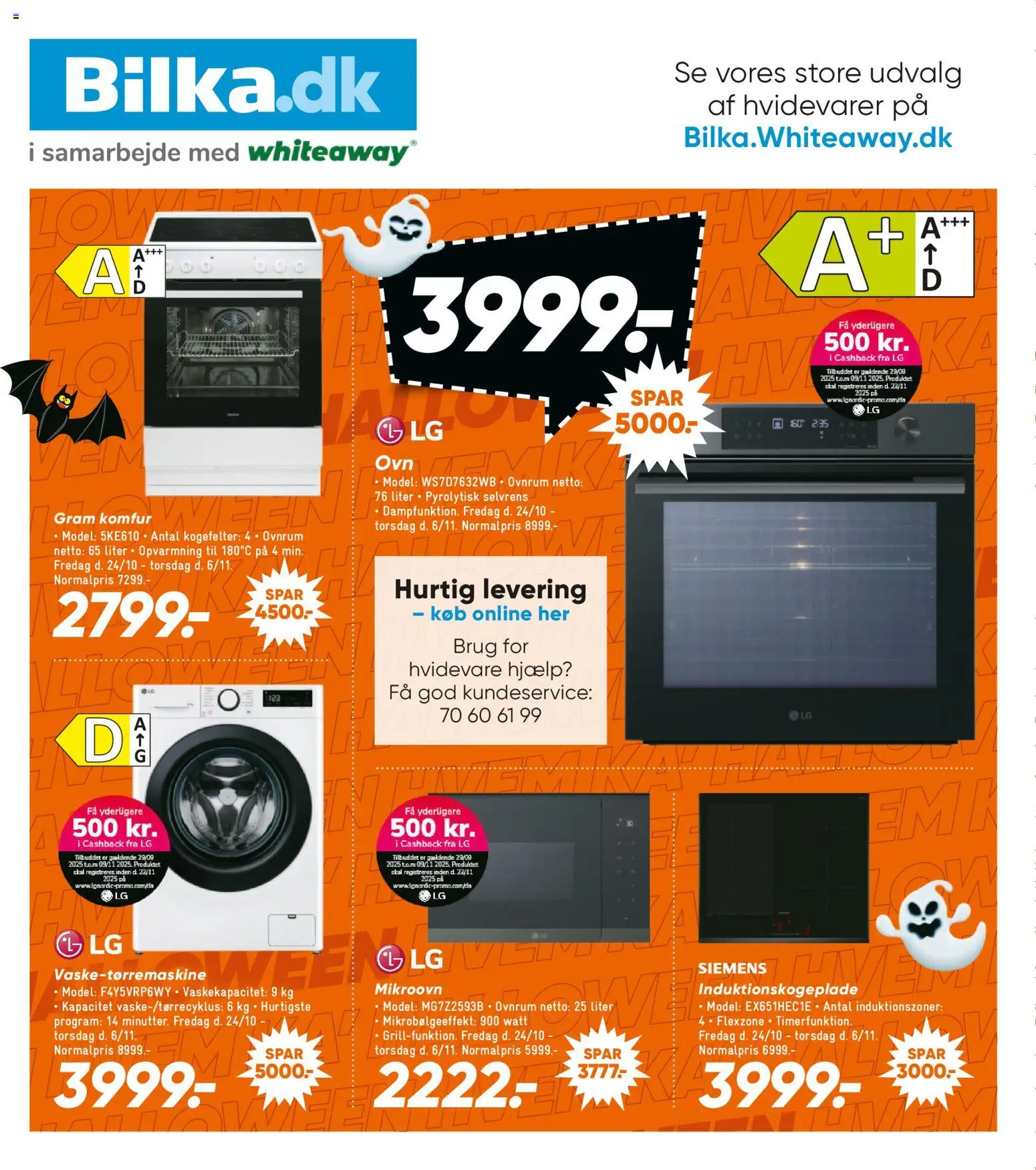 Bilka tilbudsavis – gyldig fra 24.10.2025 | Side: 38 | Produkter: Komfur
