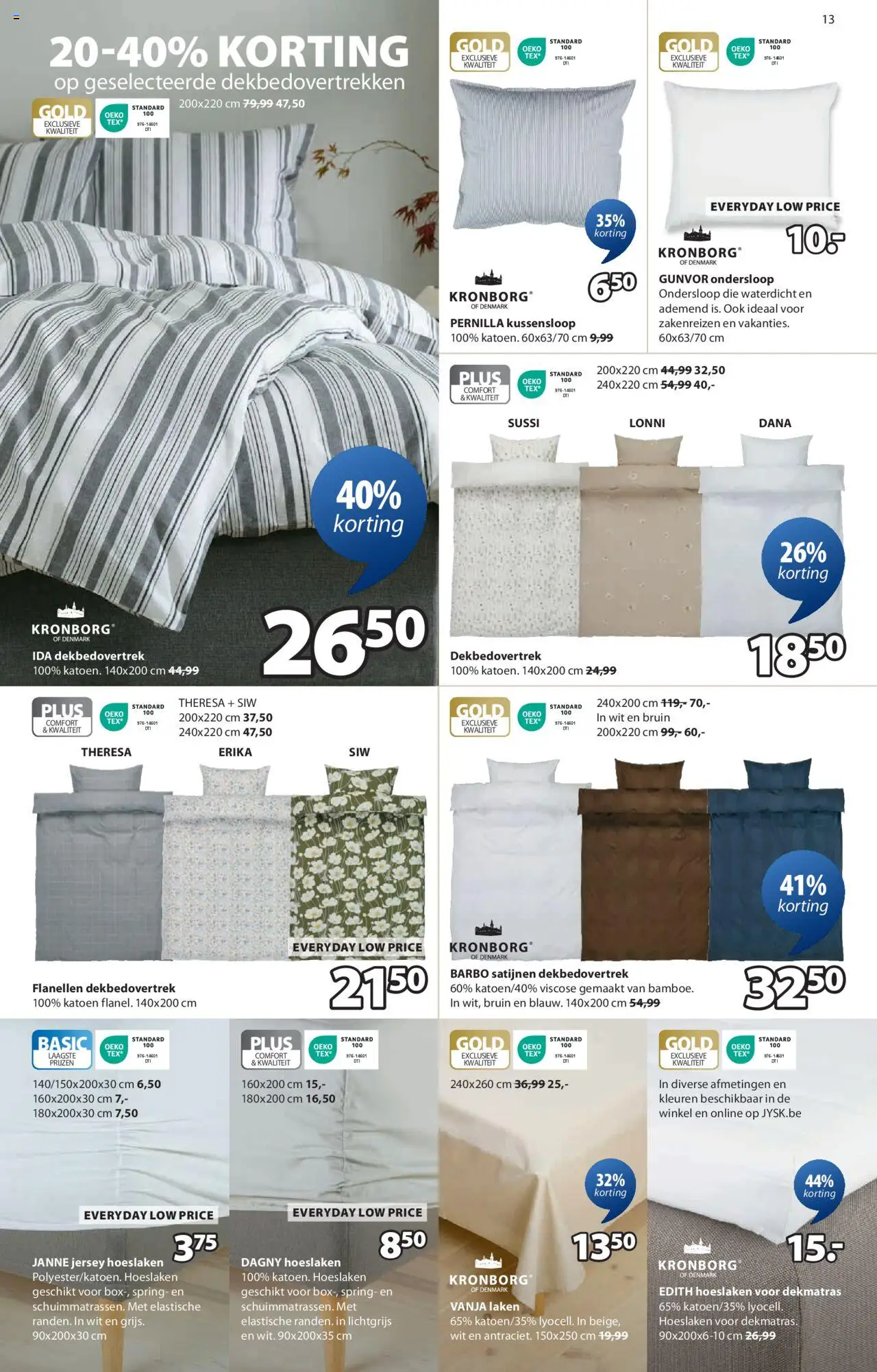  | Pagina: 13 | Producten: Kussen, Dekbed