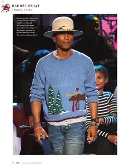 Pogląd oferty "sweter ze świątecznym motywem, Pharrell Williams wybrał sweter ze świątecznym motywem na koncert A Very Grammy Christmas w 2014 roku." - ważna od 01.11.2025 | Strona: 66 | Produkty: Sweter