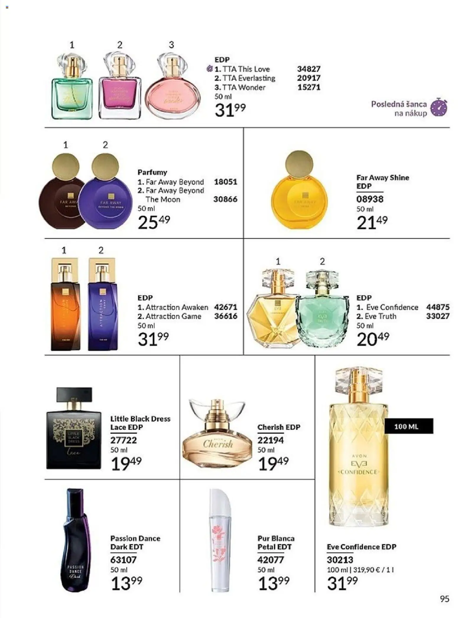 Nové Avon akcie – leták je platný od 01.04.2026 | Strana: 95