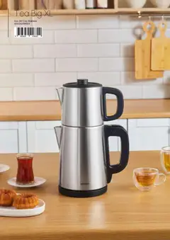 04.09.2025 tarihinden itibaren geçerli olan Karaca kataloğu önizlemesi | Sayfa: 70 | Ürünler: Çay makinesi, Çay