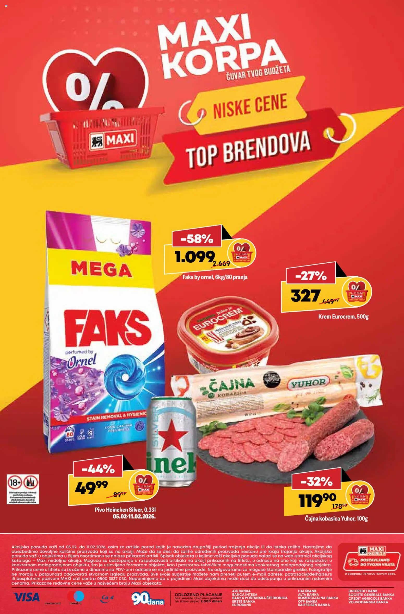 Mega Maxi katalog - važi od 05.02.2026 | Strana: 12
