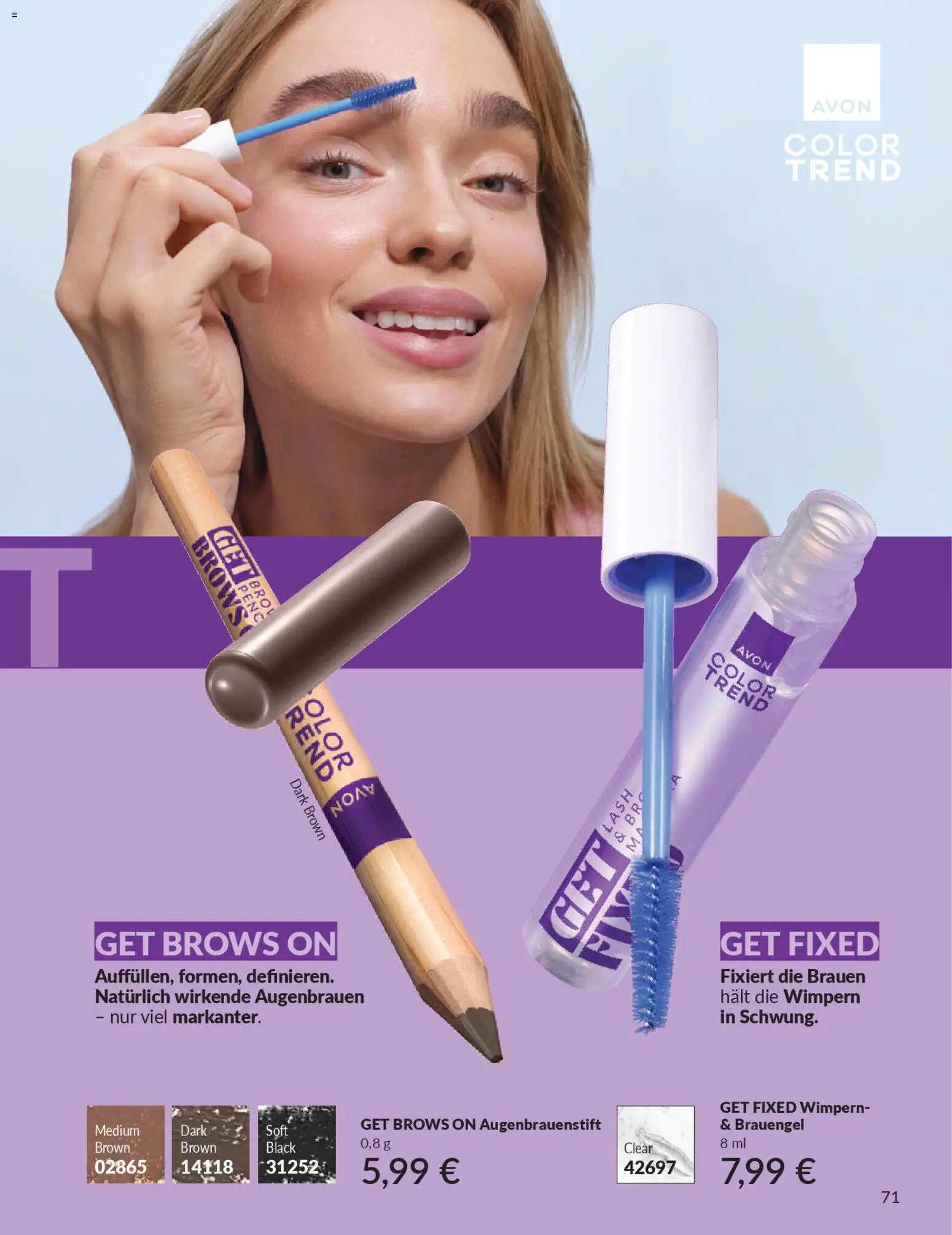 AVON Katalog Januar 2026 – gültig ab 01.01.2026 | Seite: 73 | Produkte: Augenbrauenstift