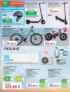 Katalog Pevex - Pregled kataloga iz trgovine Pevex, vrijedi od 03.04.2026 | Stranica: 6 | Proizvodi: Baterija, Bicikl, Klima, Disk