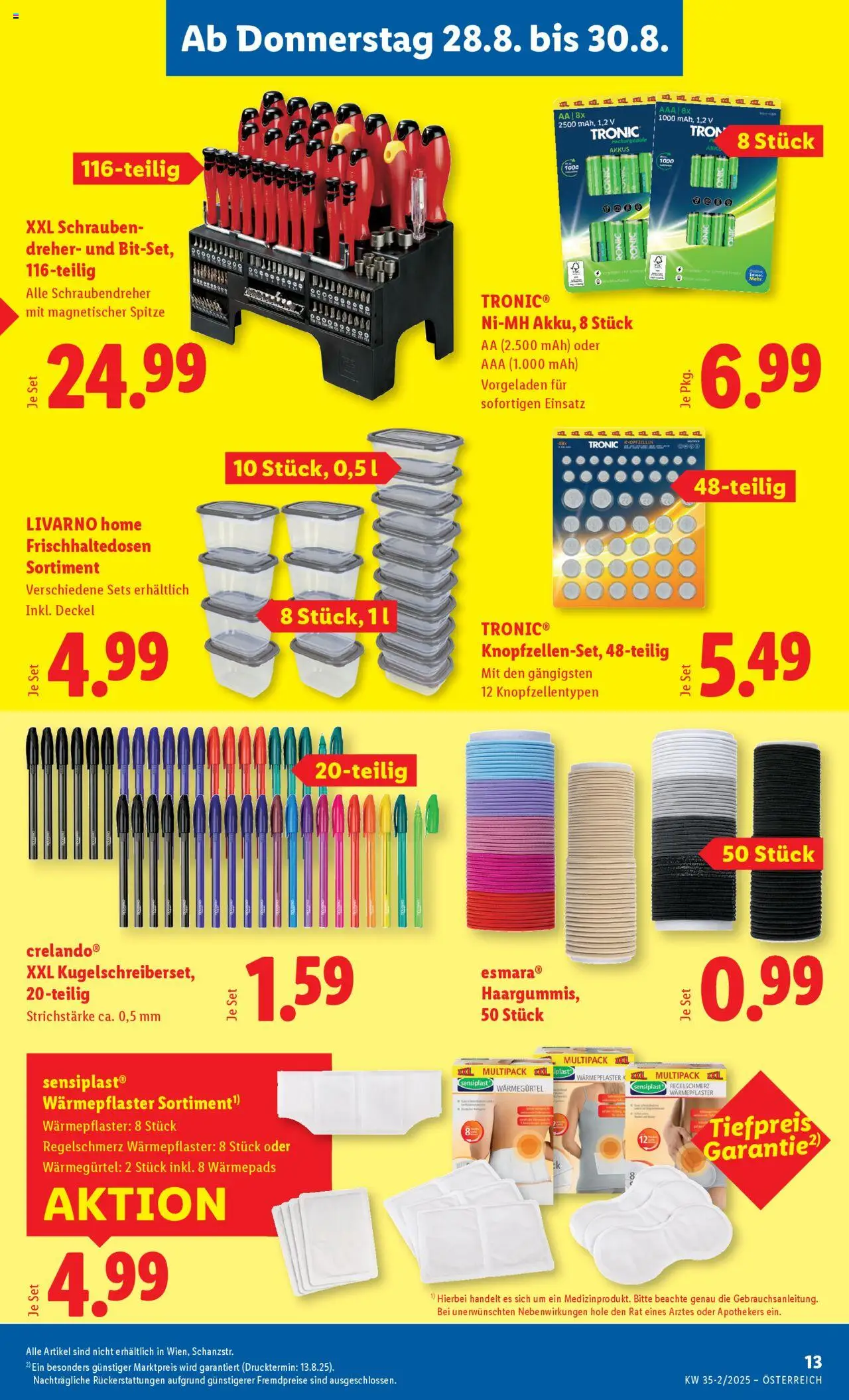 Lidl Flugblatt - Eisenstadt, Ebenfurth, Mattersburg gültig ab 28.08.2025 | Seite: 15