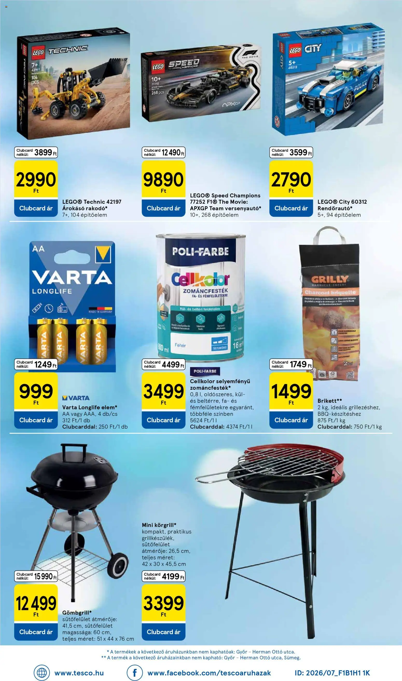 Tesco akciós ujság - amely érvényes a következő dátumtól: 16.04.2026 | Oldal: 8