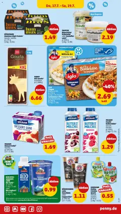 Penny - Bayern  - gültig ab dem 14.07.2025 | Seite: 25 | Produkte: Butter, Milram, Kraut, Himbeere