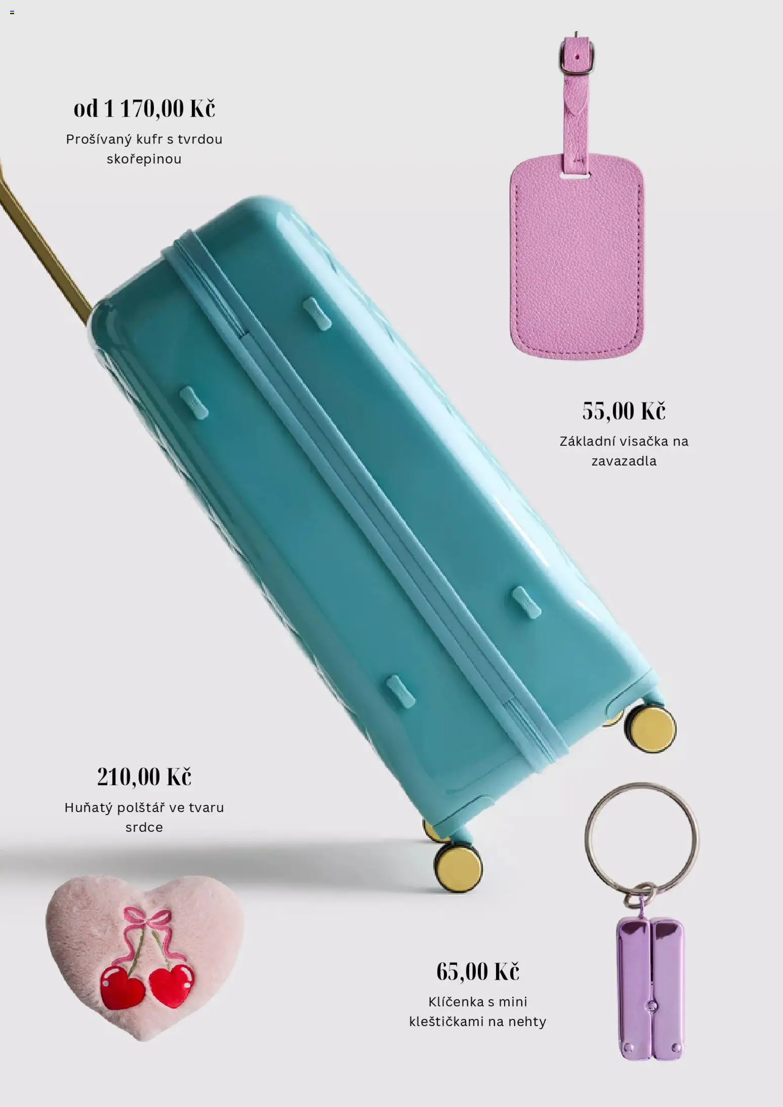 PRIMARK nabídka od 20.02.2026 | Strana: 5 | Produkty: Kufr, Polštář, Nehty