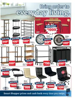 Pick n Pay specials catalogue – valid from 22.01.2026 | Page: 9 | Products: Shelf, Table, Chair, Basket