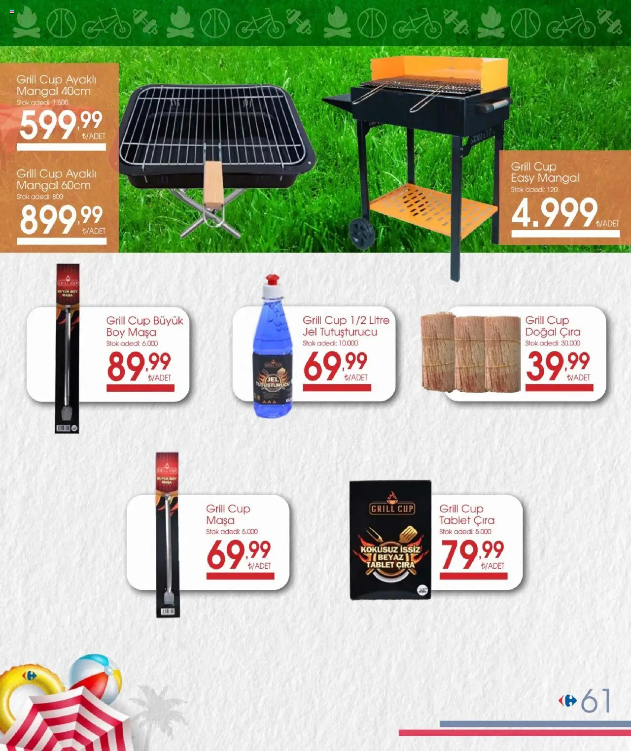 CarrefourSA - Tatil Katalogu  - 02.06.2025 tarihinden itibaren geçerlidir | Sayfa: 61 | Ürünler: Masa, Tablet