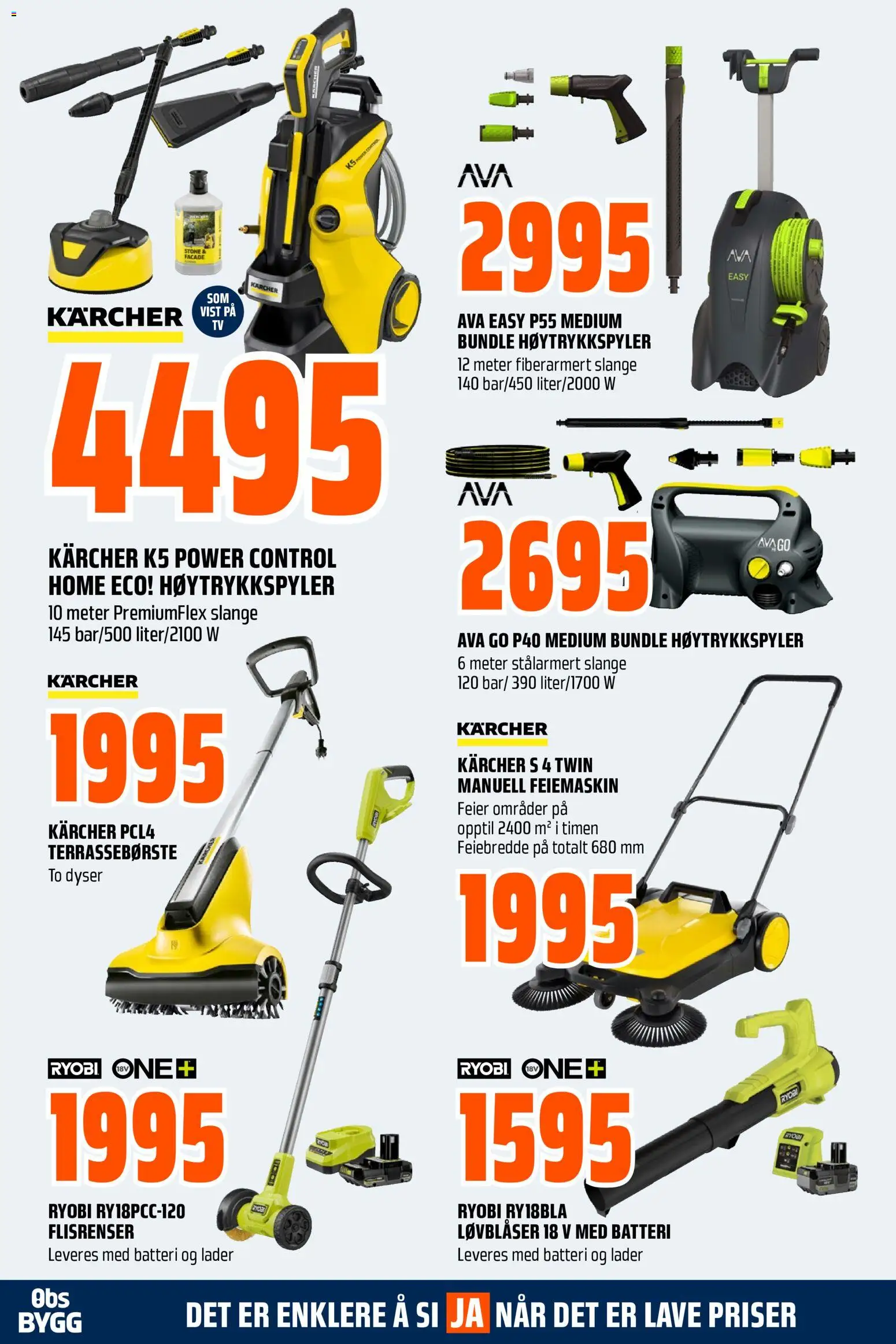 {H1} | Side: 15 | Produkter: Høytrykkspyler, Dartpilar, Batteri