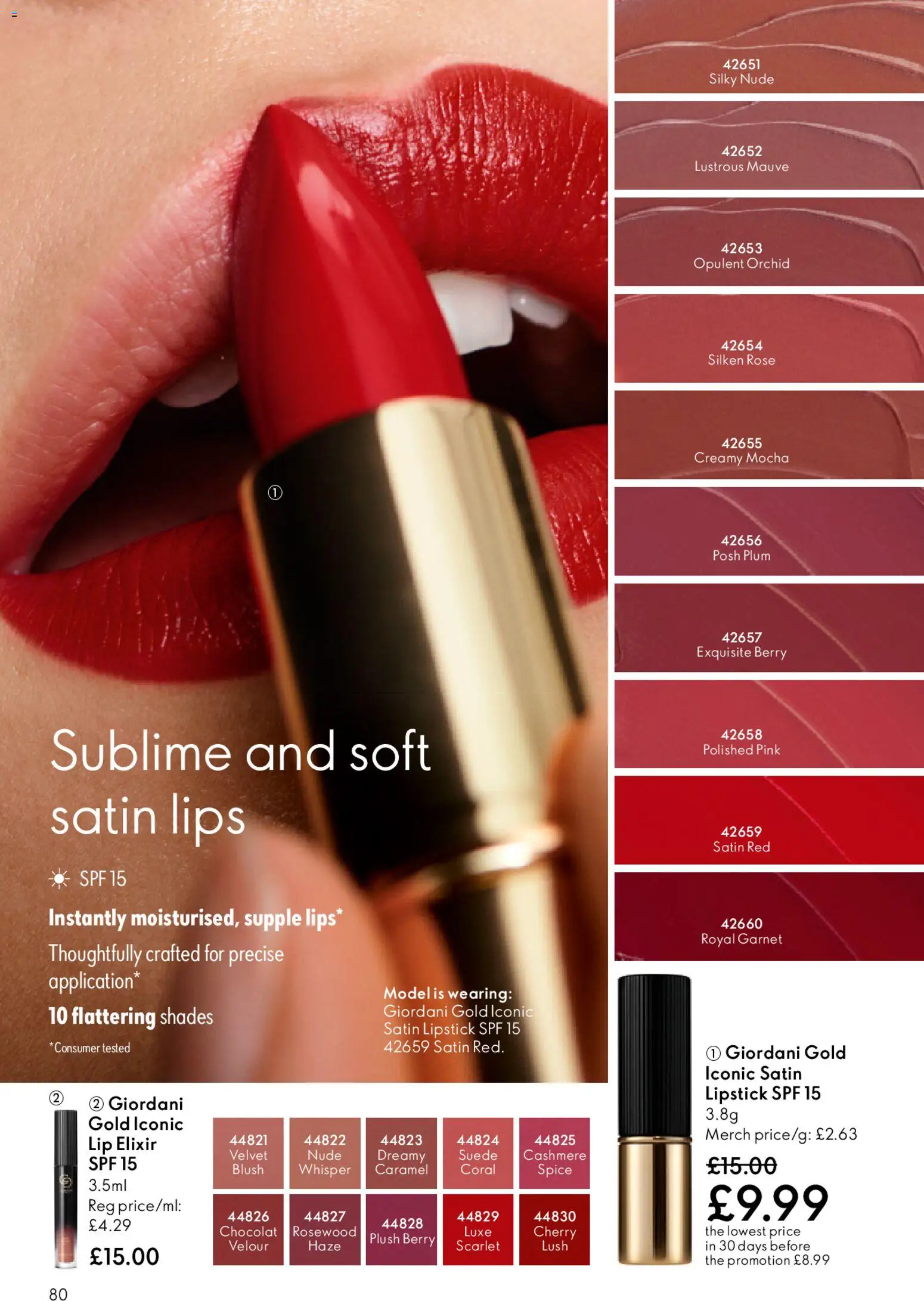 {H1} | Page: 80 | Products: Lipstick