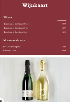 Sligro - Recepten Horeca Expo  - Voorbeeld van een folder van Sligro, geldig van 13.11.2025 | Pagina: 16 | Producten: Wijn