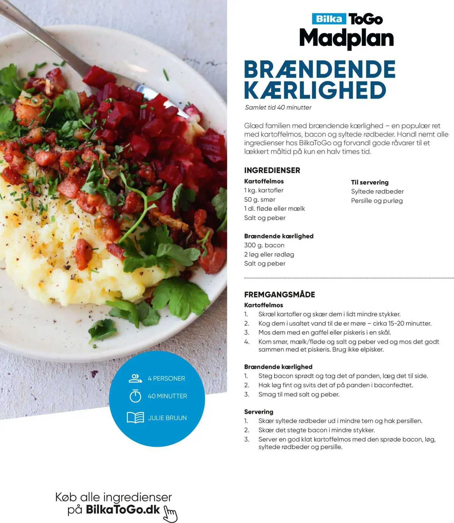 Bilka tilbudsavis – gyldig fra 04.04.2026 | Side: 21 | Produkter: Smør, Fløde, Løg, Bacon