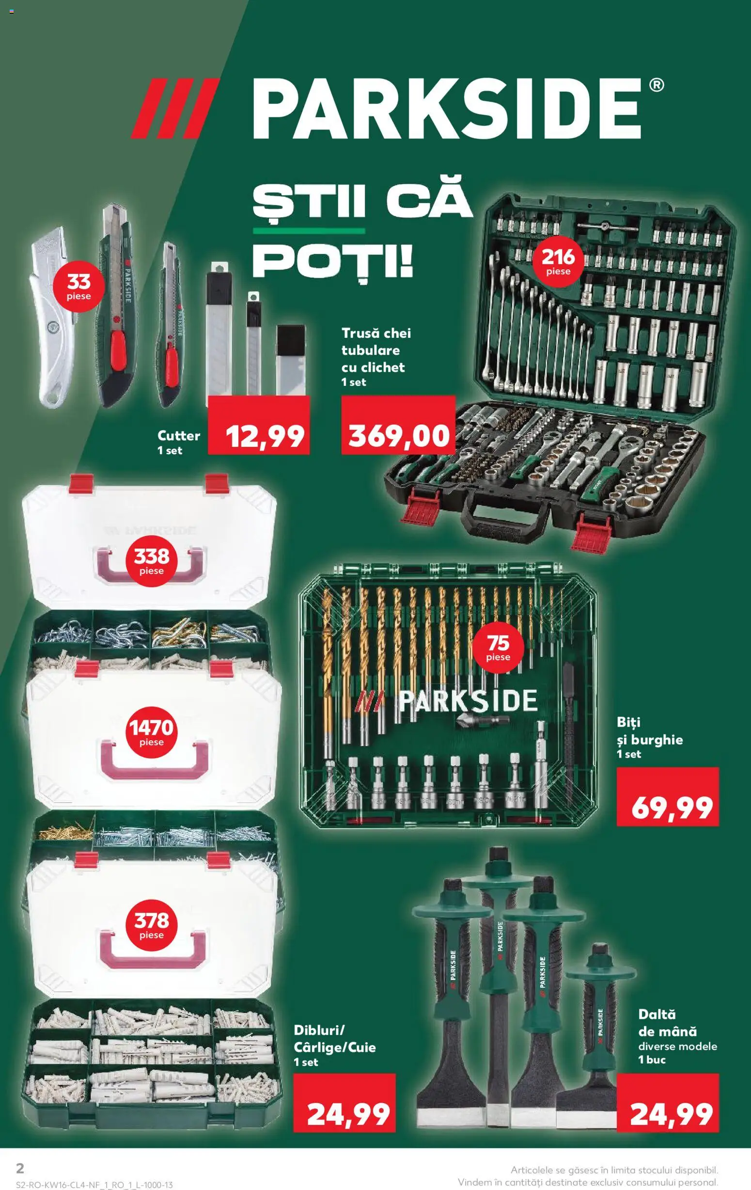Noul catalog Kaufland – valabil de la 15.04.2026 | Pagină: 2 | Produse: Cutter
