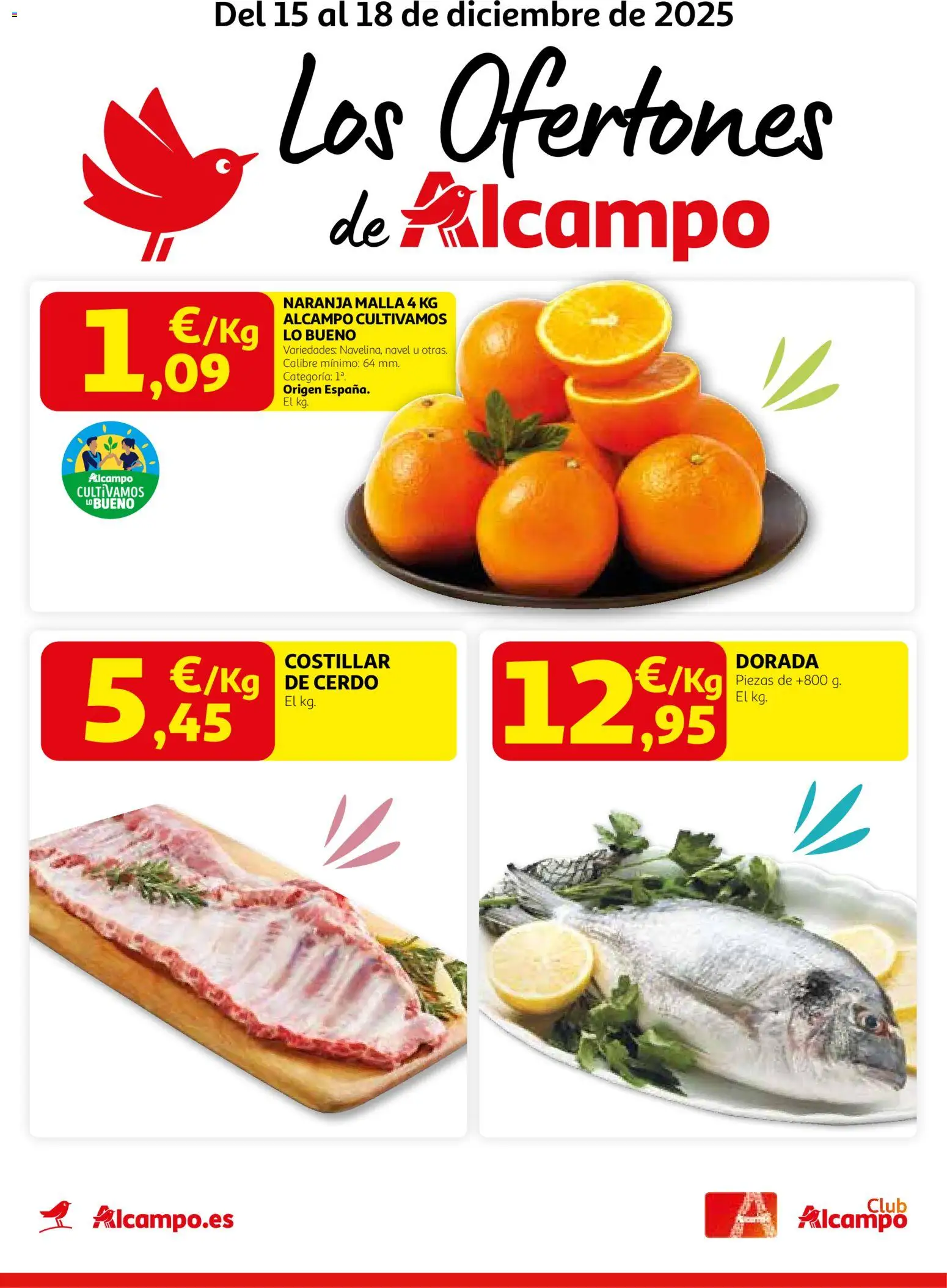 Alcampo - Pasamanos │ válido desde el 15.12.2025 | Página: 1 | Productos: Cerdo