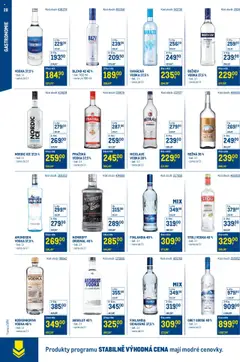 Makro leták - Stabilně výhodná cena – gastronomie od 30.07.2025 | Strana: 28 | Produkty: Vodka, Božkov, Absolut vodka