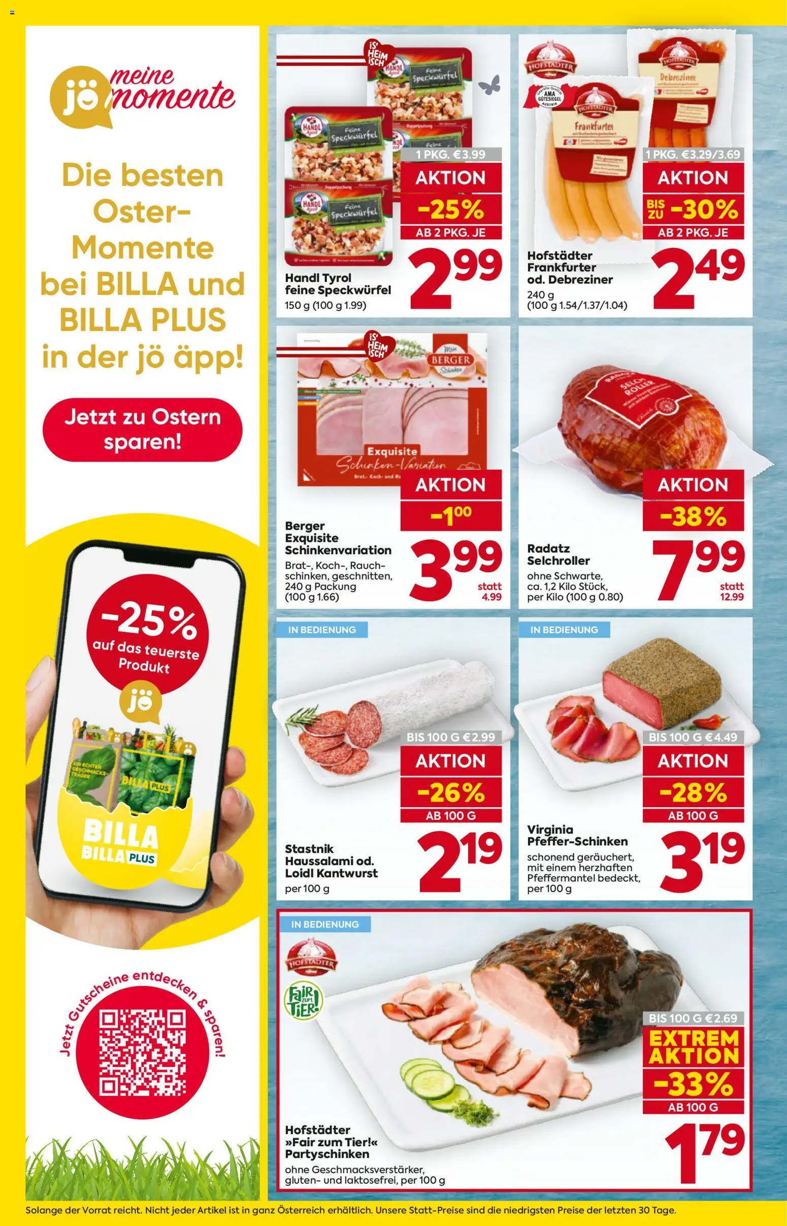 Billa AT akciós ujság - amely érvényes a következő dátumtól: 12.03.2026 | Oldal: 10 | Termékek: Roller