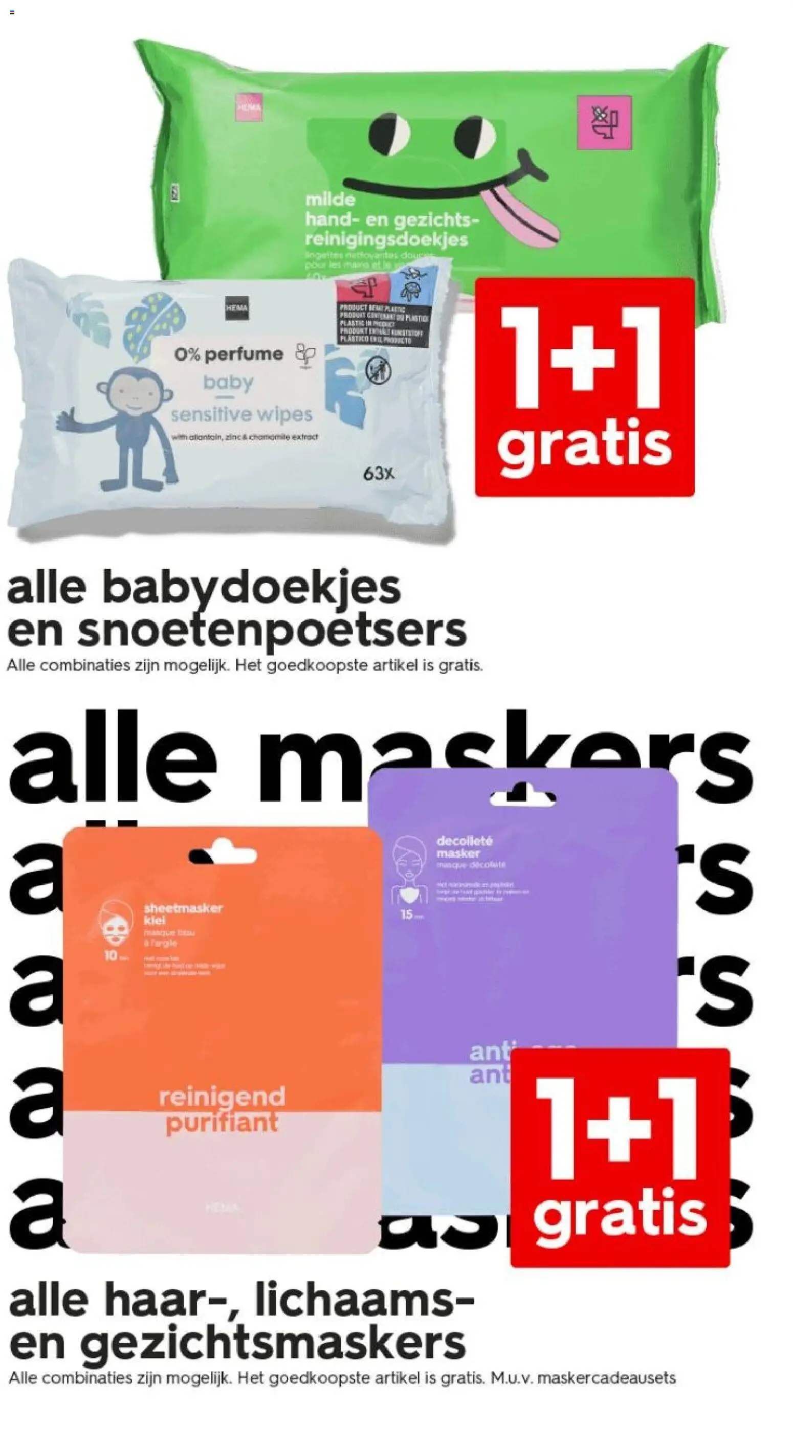 {H1} | Pagina: 9 | Producten: Babydoekjes, Masker
