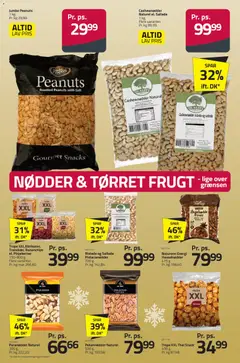 Fleggaard - Tilbudsavis gyldig fra 26.11.2025 | Side: 40 | Produkter: Salt, Hasselnødder, Tørret frugt, Bananchips