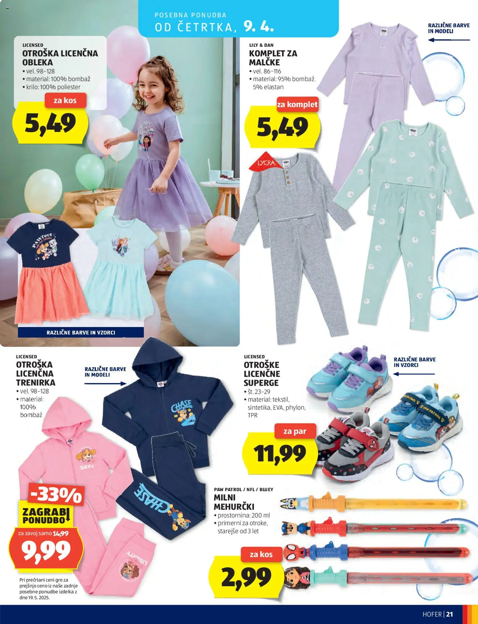 Novi Hofer katalog ponudbe – veljaven od 01.04.2026 | Stran: 21