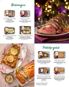 AH Excellent Zalmfilet met salsa verde en een schijfje citroen, Zachte zalm met frisse groene saus. Zalmfilet met salsa verde en een schijfje citroen ca. 575 g - Voorbeeld van een folder van Albert Heijn, geldig van 05.12.2025 | Pagina: 120