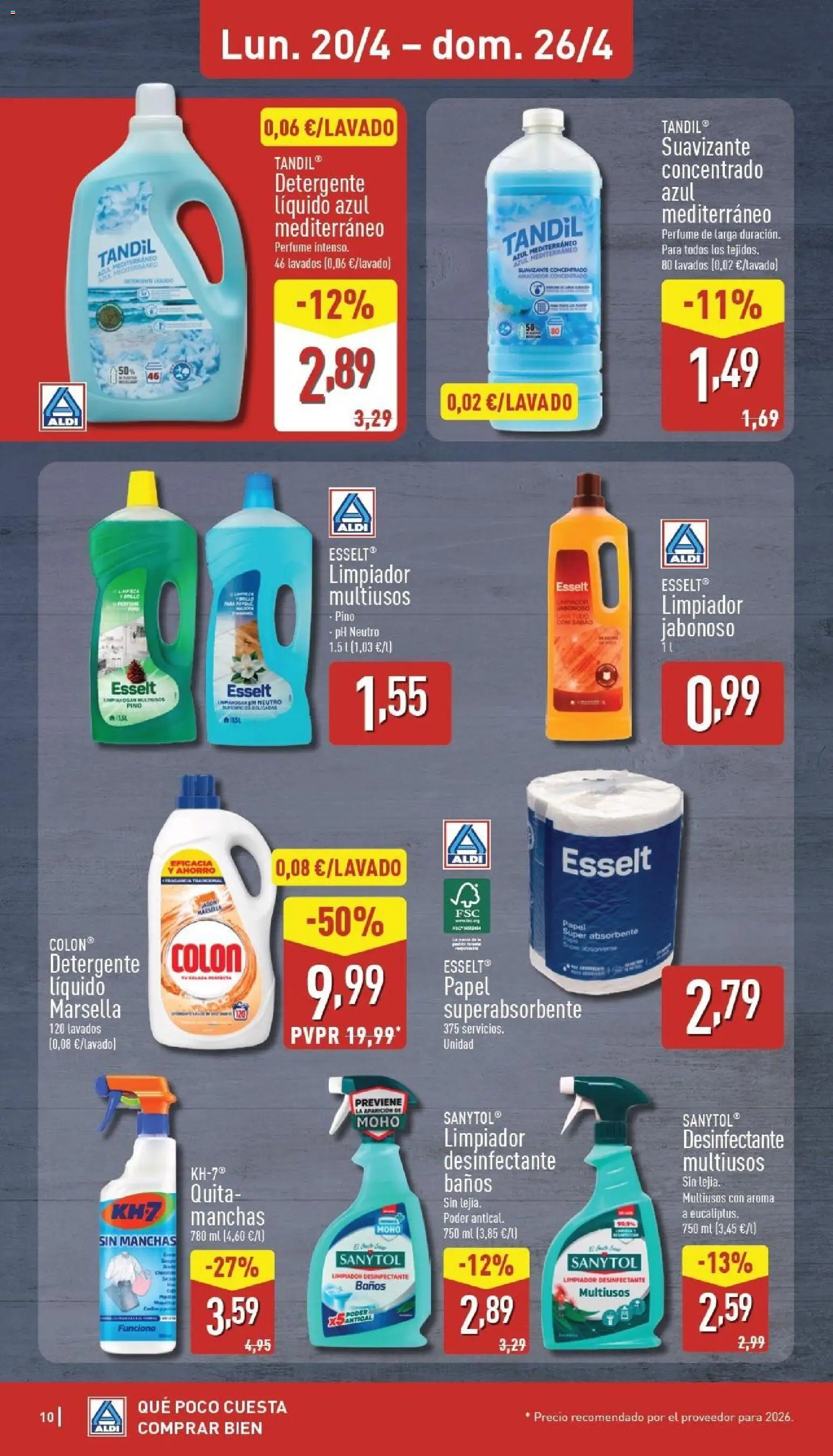 Aldi folleto Península │ válido desde el 20.04.2026 | Página: 10