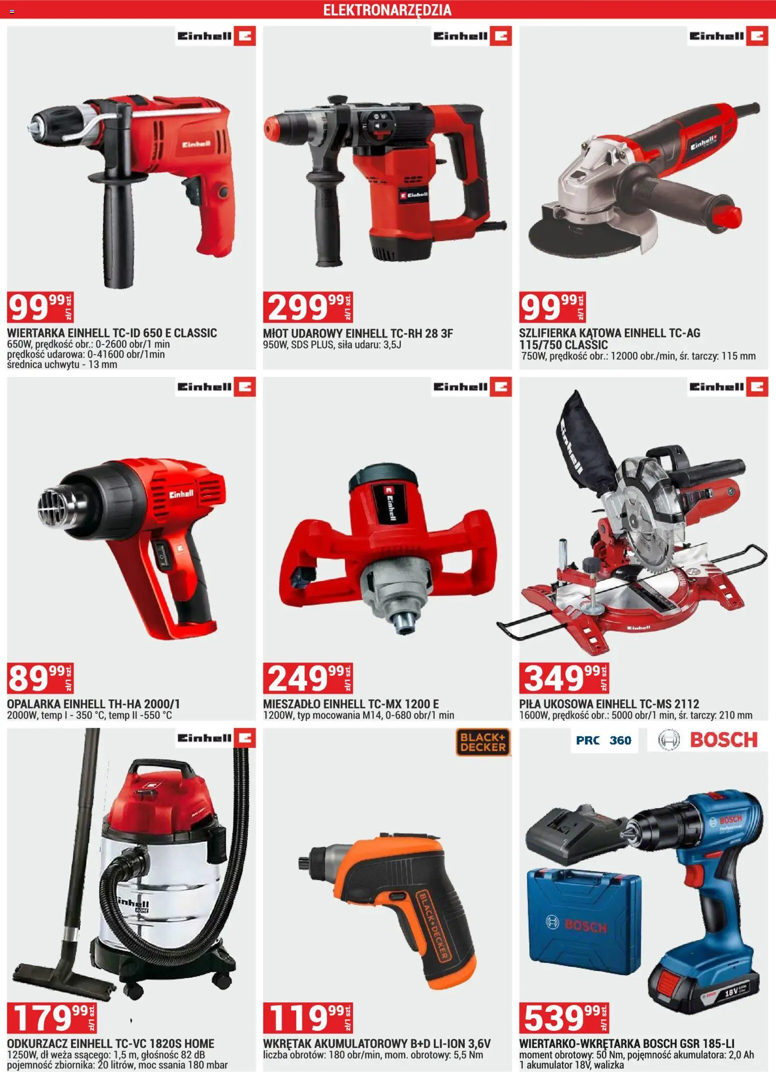 Merkury Market Gazetka od 01.02.2026 | Strona: 42 | Produkty: Walizka, Odkurzacz, Szlifierka