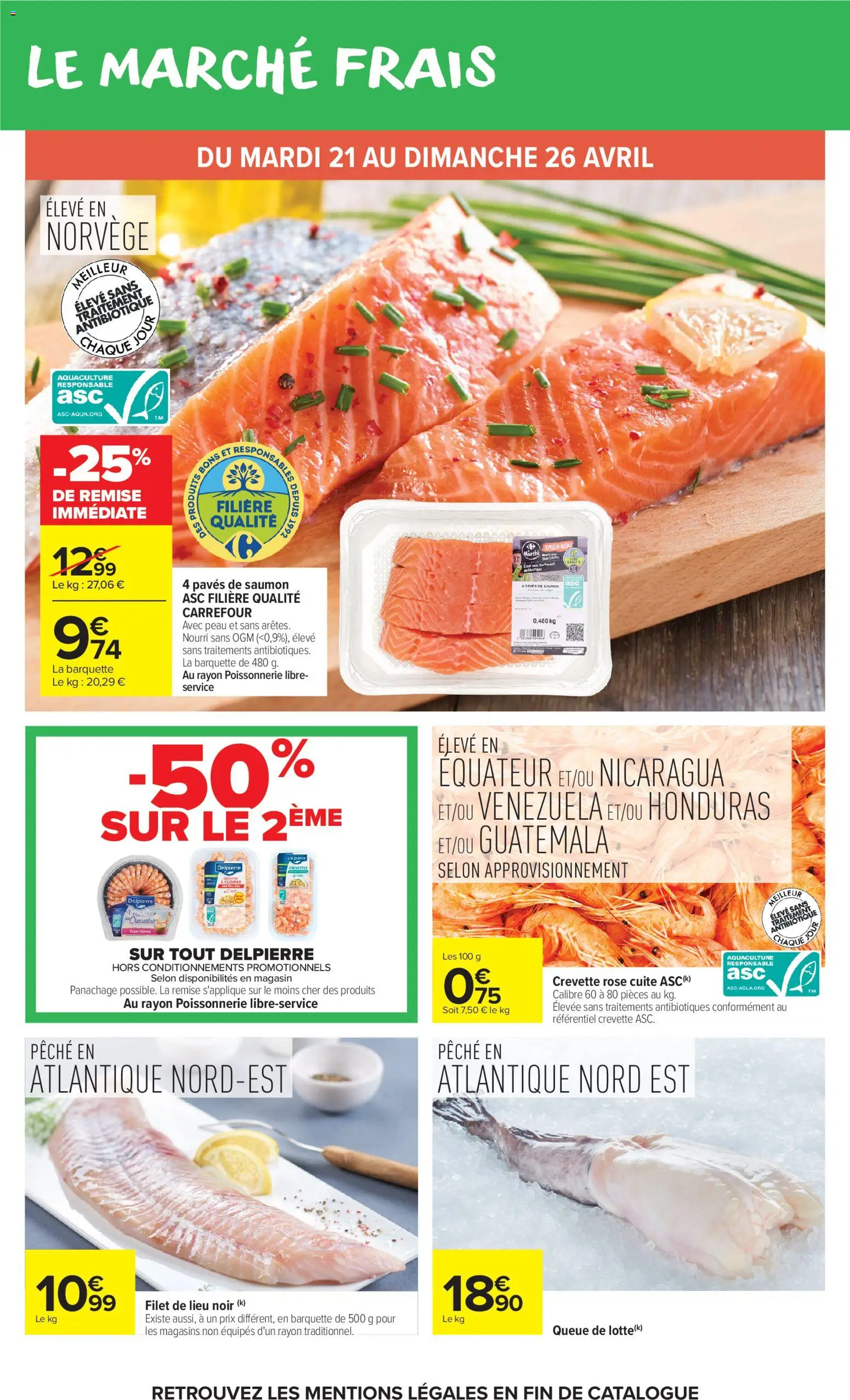{H1} | Page: 12 | Produits: Pêche, Crevette, Poissonnerie, Crevettes