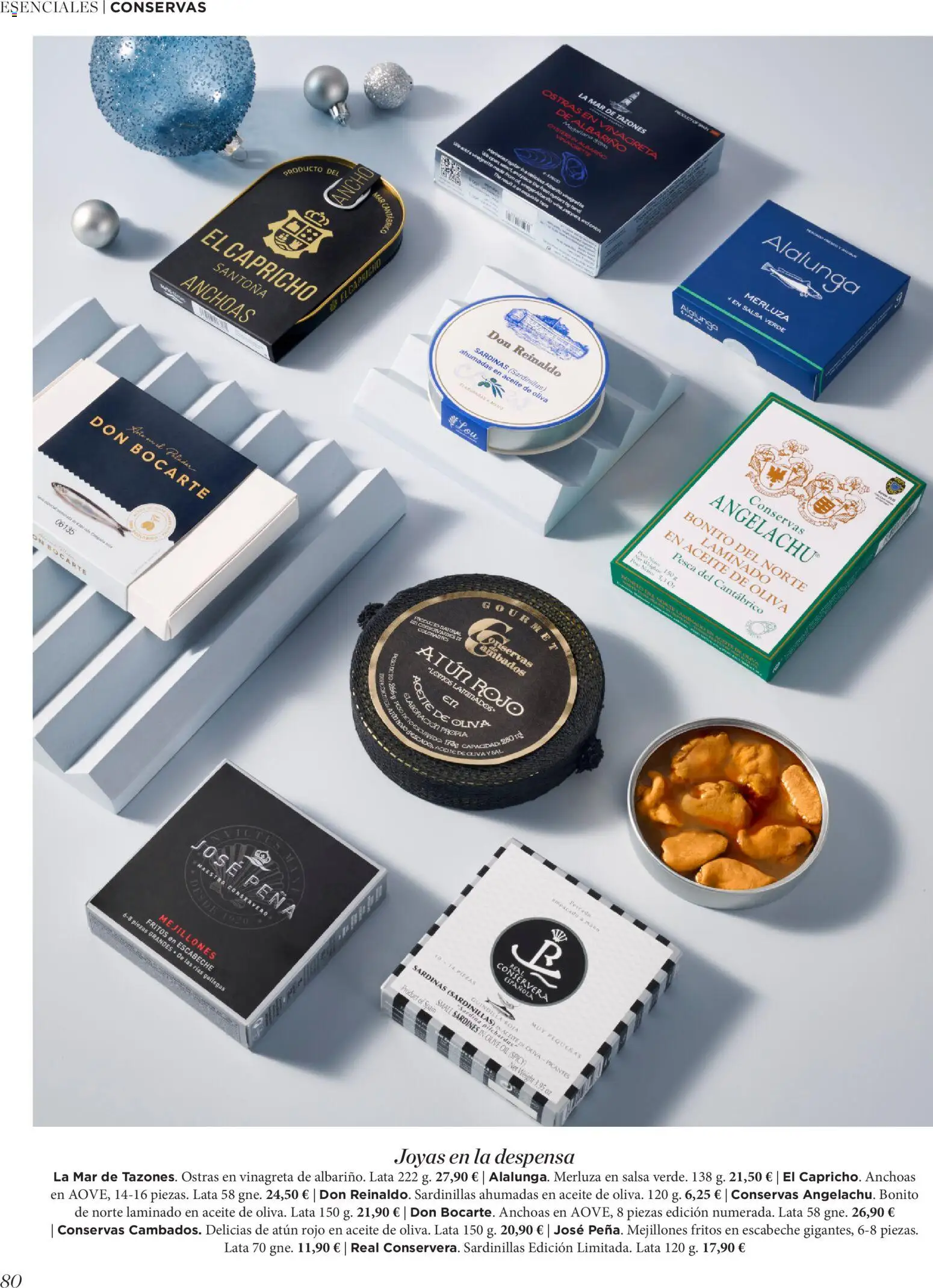 El Corte Inglés ofertas │ válido desde el 19.11.2025 | Página: 80 | Productos: Aceite, Pescado, Aceite de oliva, PC