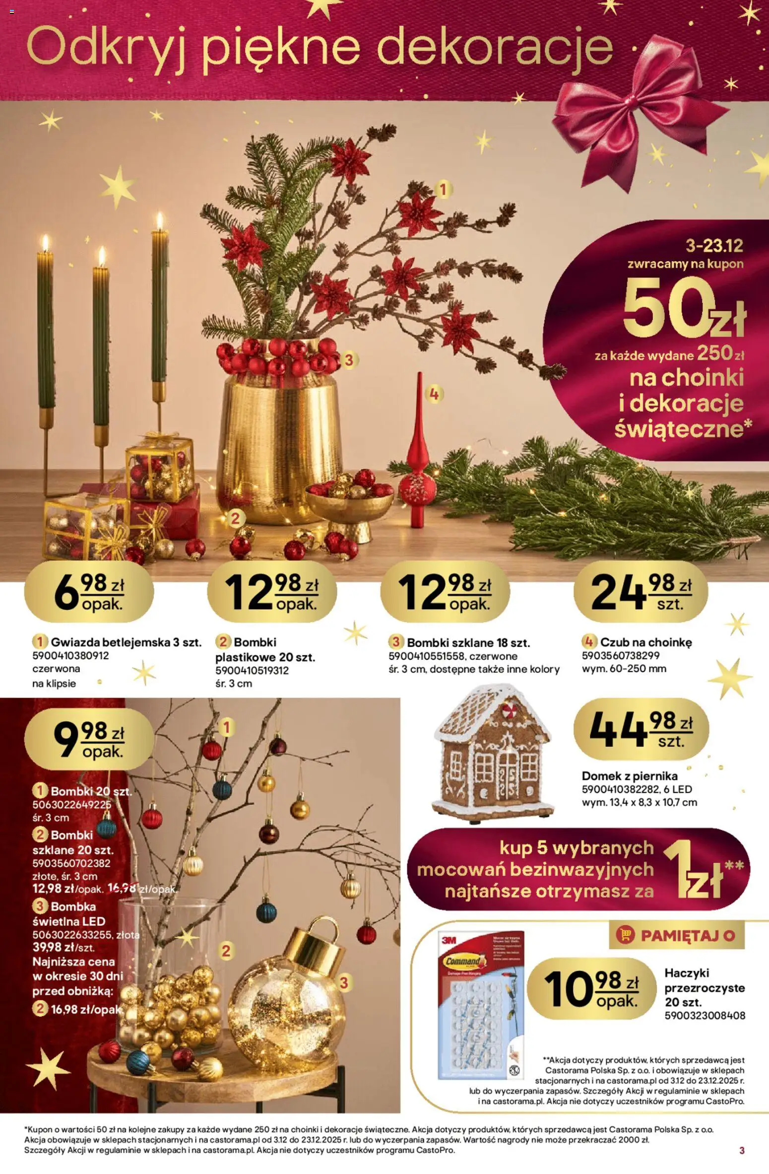Castorama Gazetka od 03.12.2025 | Strona: 3