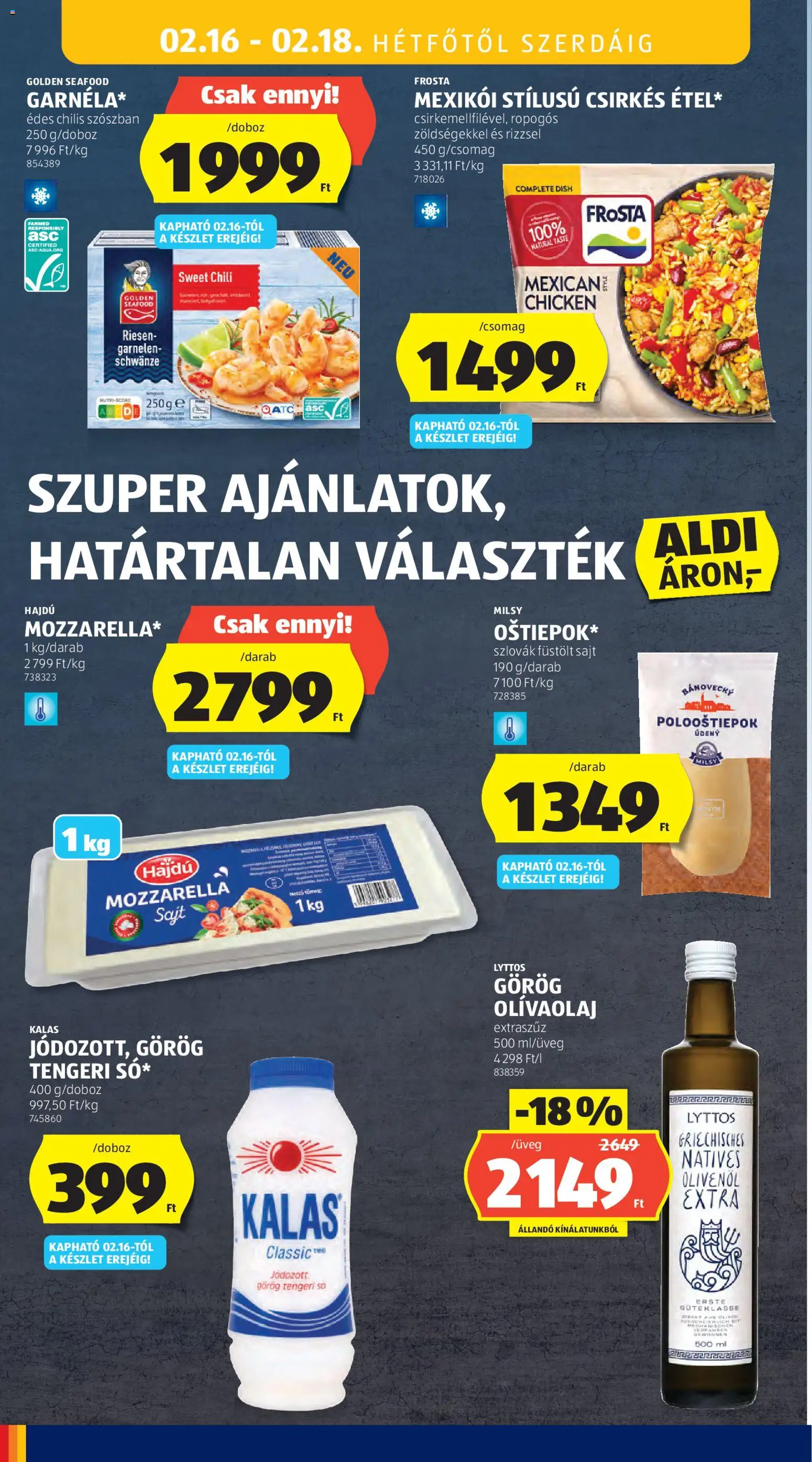 Aldi akciós ujság - amely érvényes a következő dátumtól: 12.02.2026 | Oldal: 36