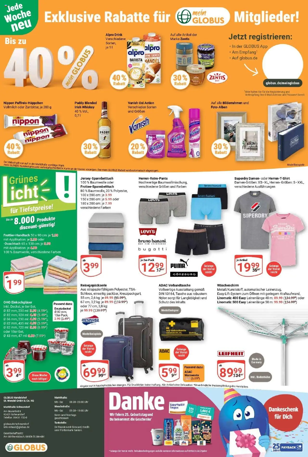 Globus prospekt Schwandorf	 - gültig ab dem 29.06.2025 | Seite: 27 | Produkte: Alpro, Bilderrahmen, Whiskey, Uhr