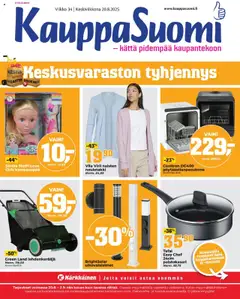 Katso Kärkkäinen - KauppaSuomi Eteläinen painos voimassa alkaen 20.08.2025