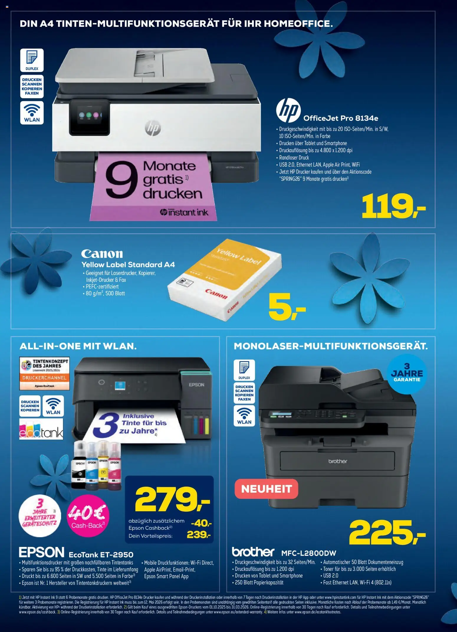 Euronics  Aktueller Prospekt – gültig ab 18.02.2026 | Seite: 10 | Produkte: USB, Apple, Tablet, Drucker