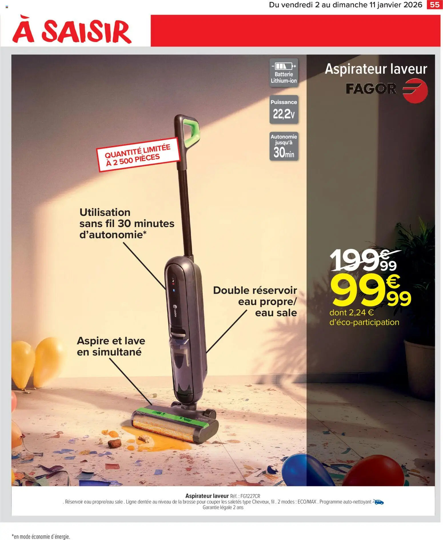 {H1} | Page: 57 | Produits: Aspirateur, Brosse, Batterie