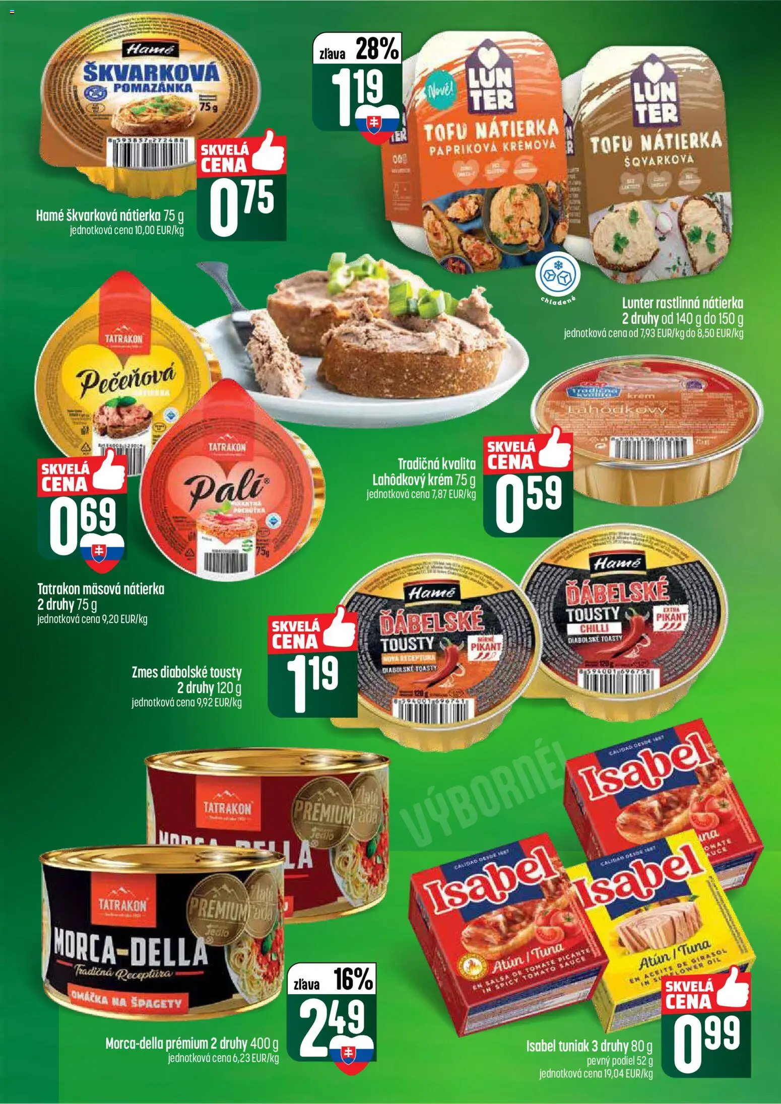 Nové COOP Jednota akcie – leták je platný od 16.04.2026 | Strana: 30 | Produkty: Tofu, Chilli, Krém, Omáčka