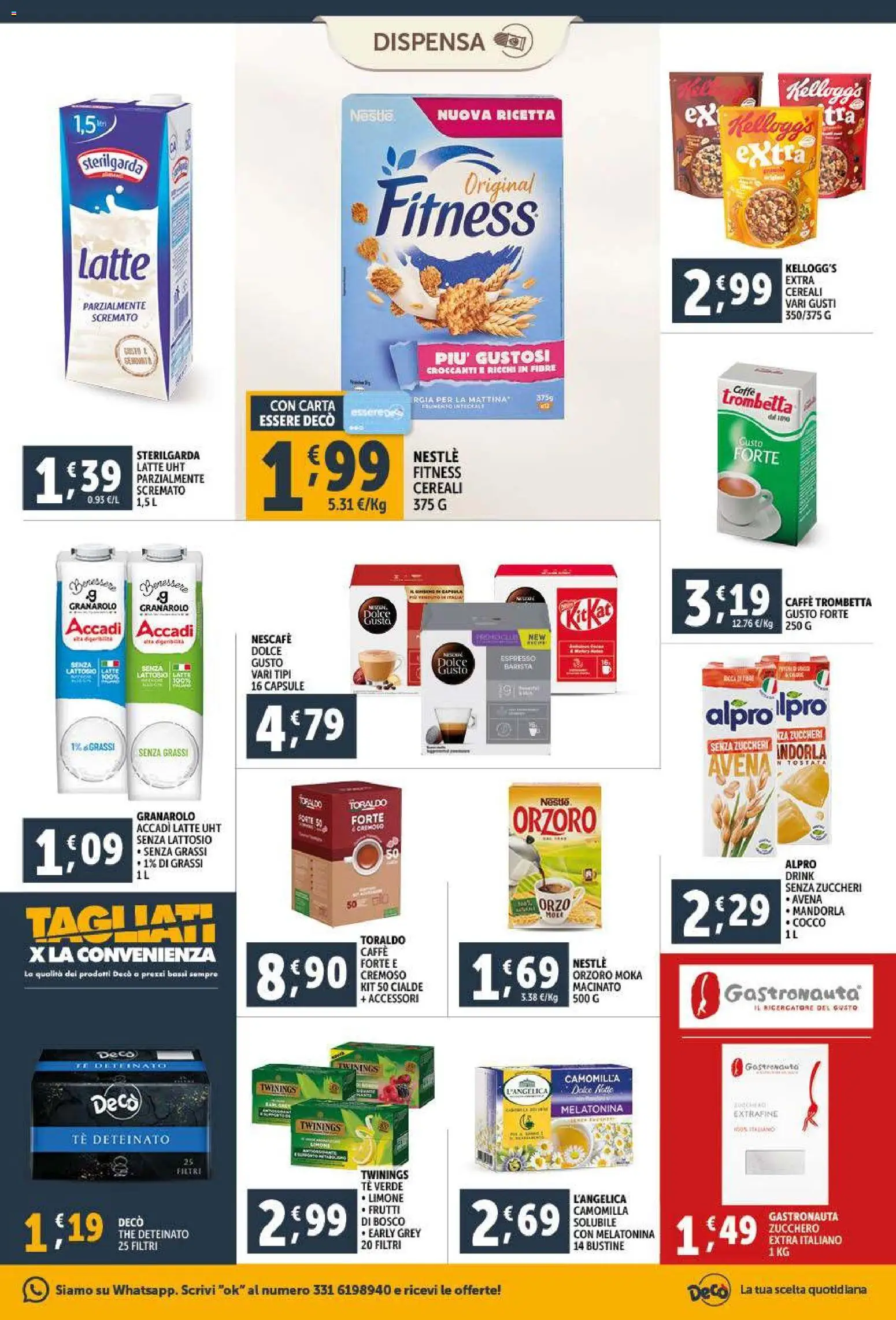 Volantino Decò del 09.01.2026 | Pagina: 9 | Prodotti: Tè, Cereali, Latte, Limone