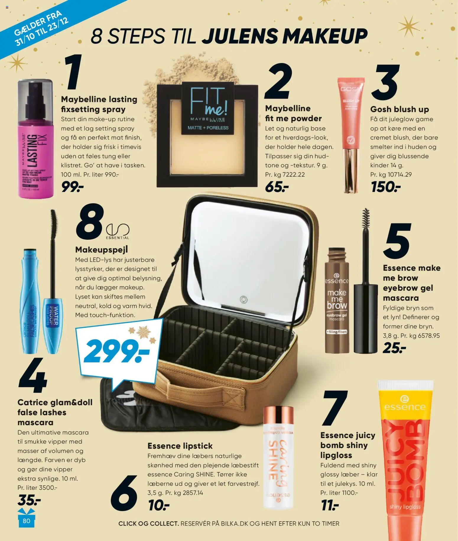 Bilka tilbudsavis – gyldig fra 01.11.2025 | Side: 80 | Produkter: Makeup, Blush, Collagen, Måtte