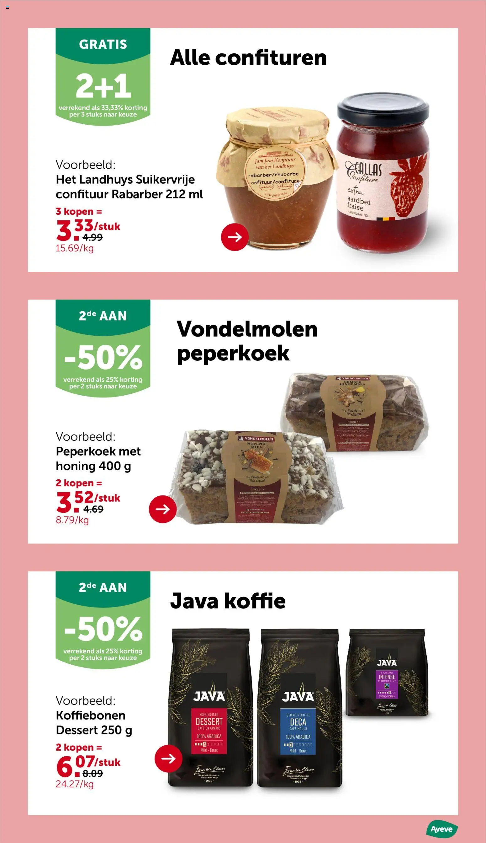 {H1} | Pagina: 9 | Producten: Gember, Aardbei, Koffiebonen, Koffie