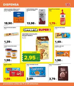 Volantino Oasi del 11.09.2025 | Pagina: 29 | Prodotti: Crema, Ciambelle, Cioccolato, Biscotti