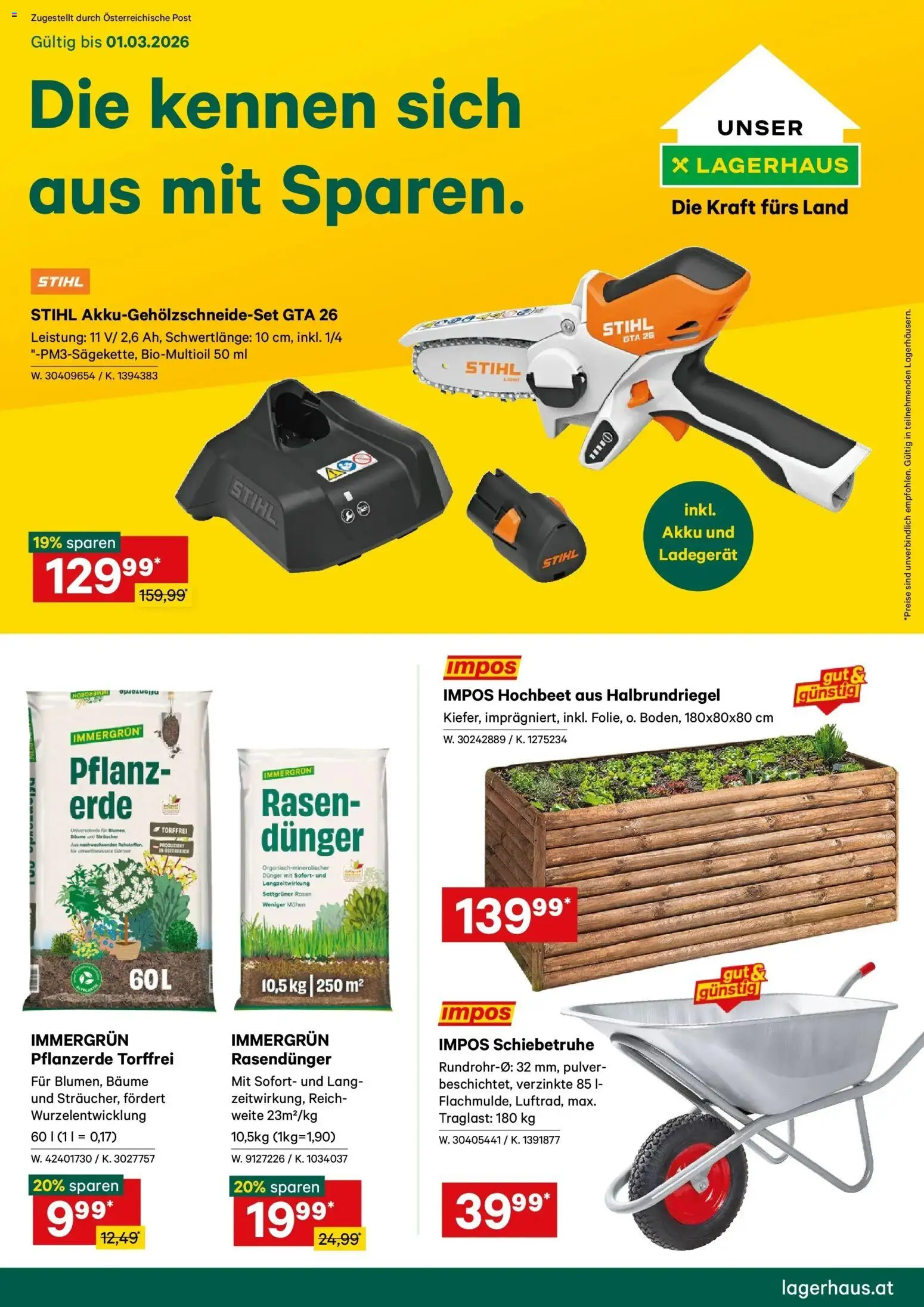 Lagerhaus - Wochen Angebote gültig ab 15.02.2026 | Seite: 1