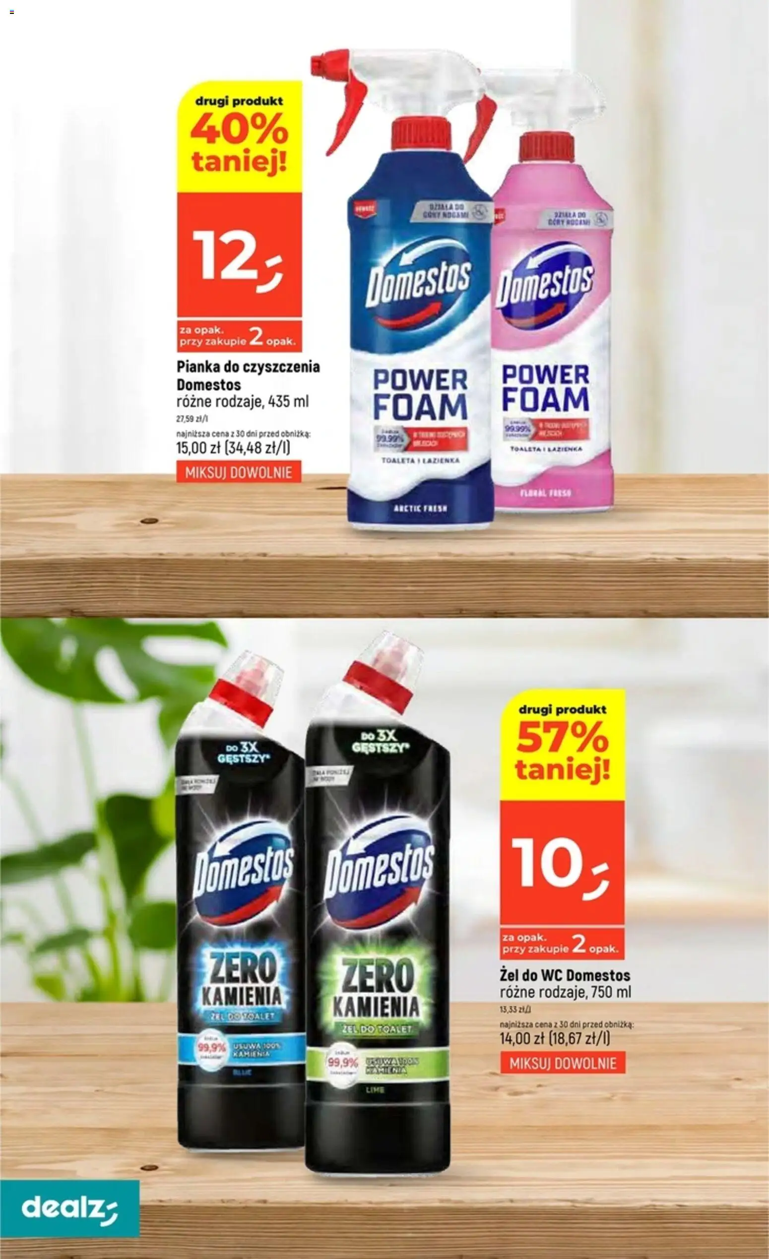 Dealz Gazetka od 08.12.2025 | Strona: 40 | Produkty: Toaleta, Domestos