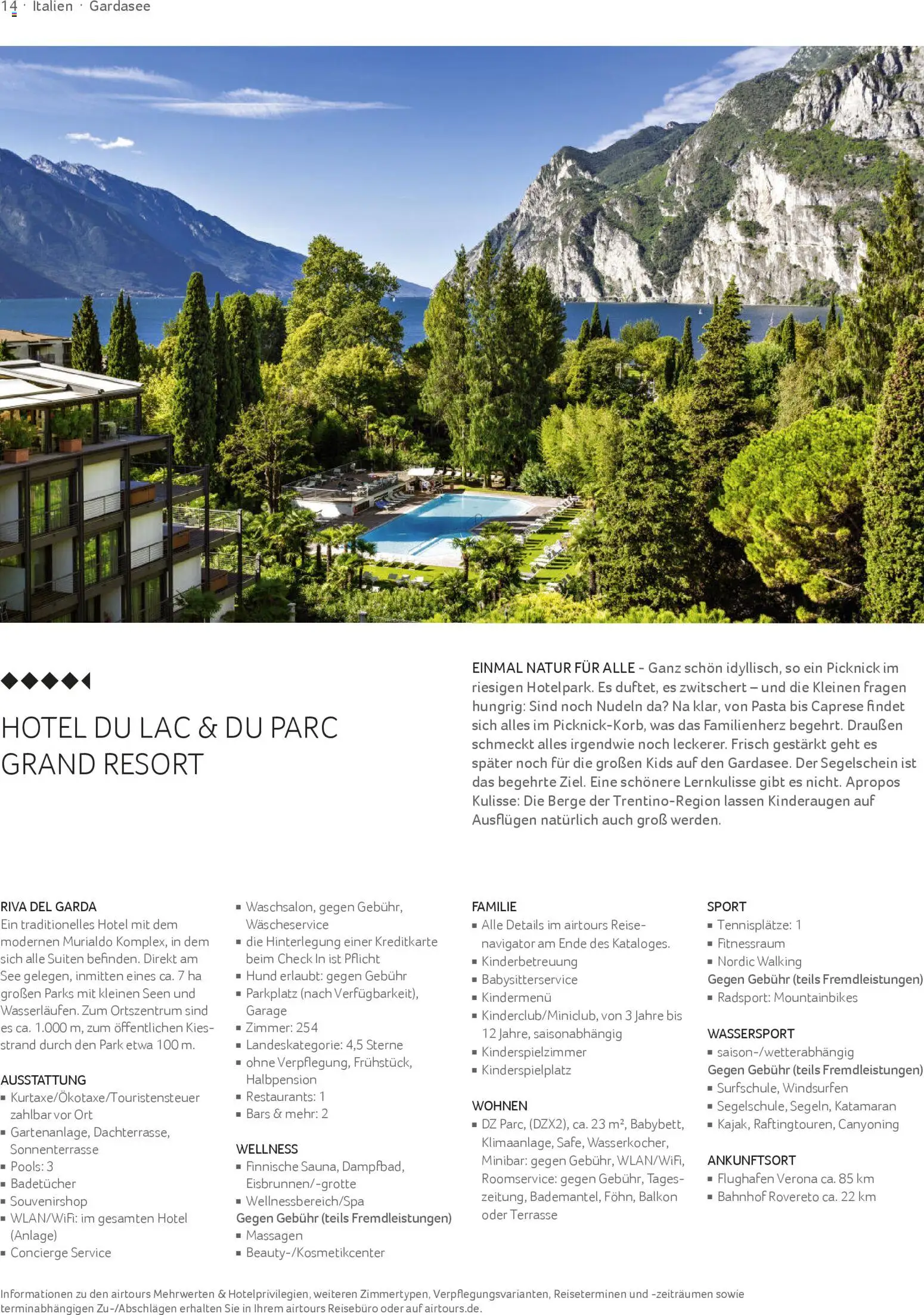 TUI airtours Katalog  Familie 2025/26 – gültig ab 01.11.2025 | Seite: 14 | Produkte: Walking, Pasta, Nudeln