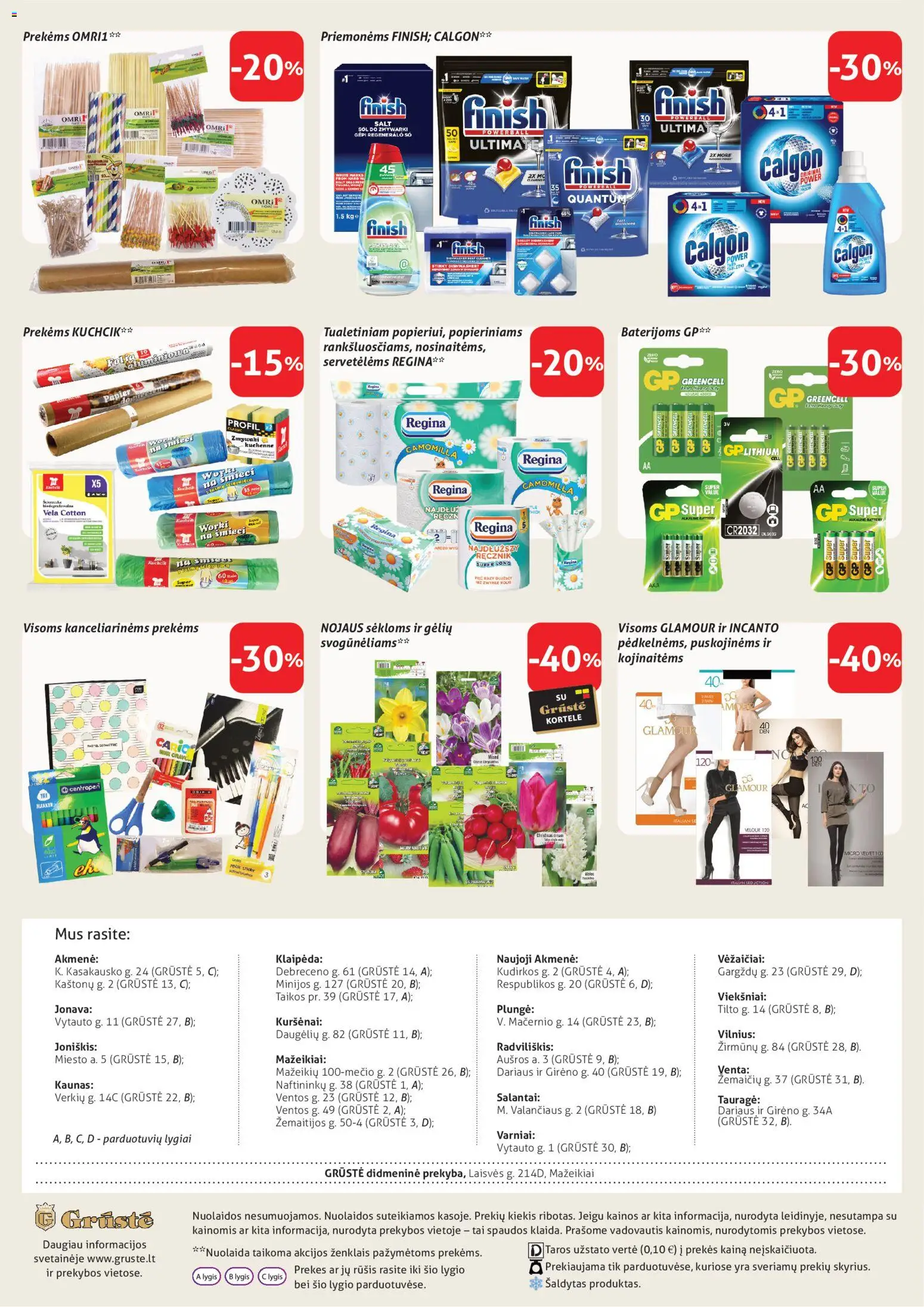 GRUSTE akcijos nuo 01.04.2026 | Puslapis: 19