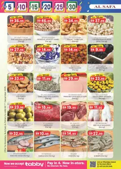 Preview of KM Trading - Weekend delights Al Safa & Safa Express Al Ain Edition valid from 04.12.2025 | Page: 30 | Products: Banány, Schokolade, Orangen, Хладилник