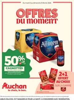 Auchan - Offres du moment hypers - Voorbeeld van een folder van Auchan, geldig van 03.02.2026