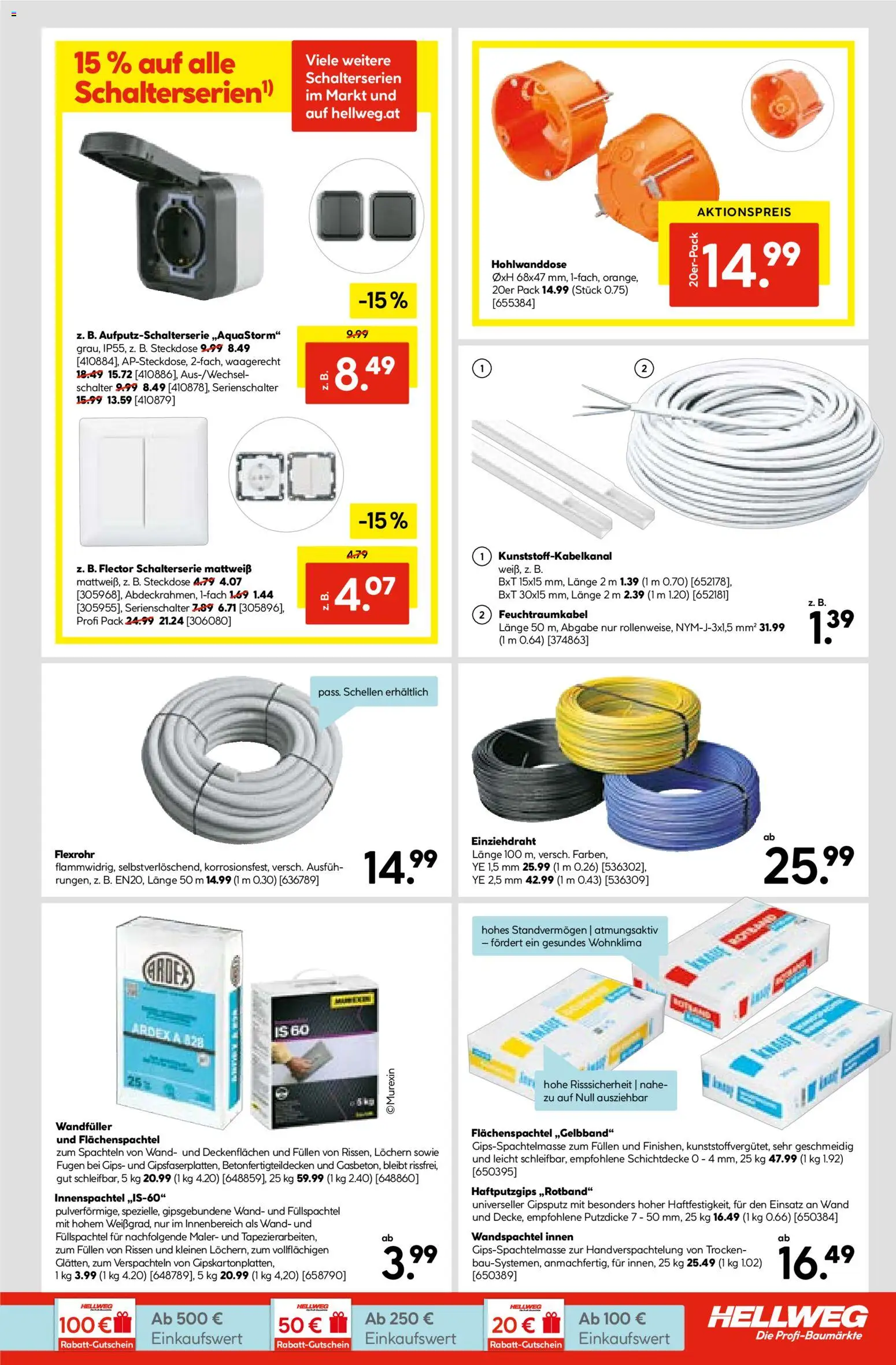 HELLWEG Flugblatt gültig ab 06.11.2025 | Seite: 19 | Produkte: Steckdose