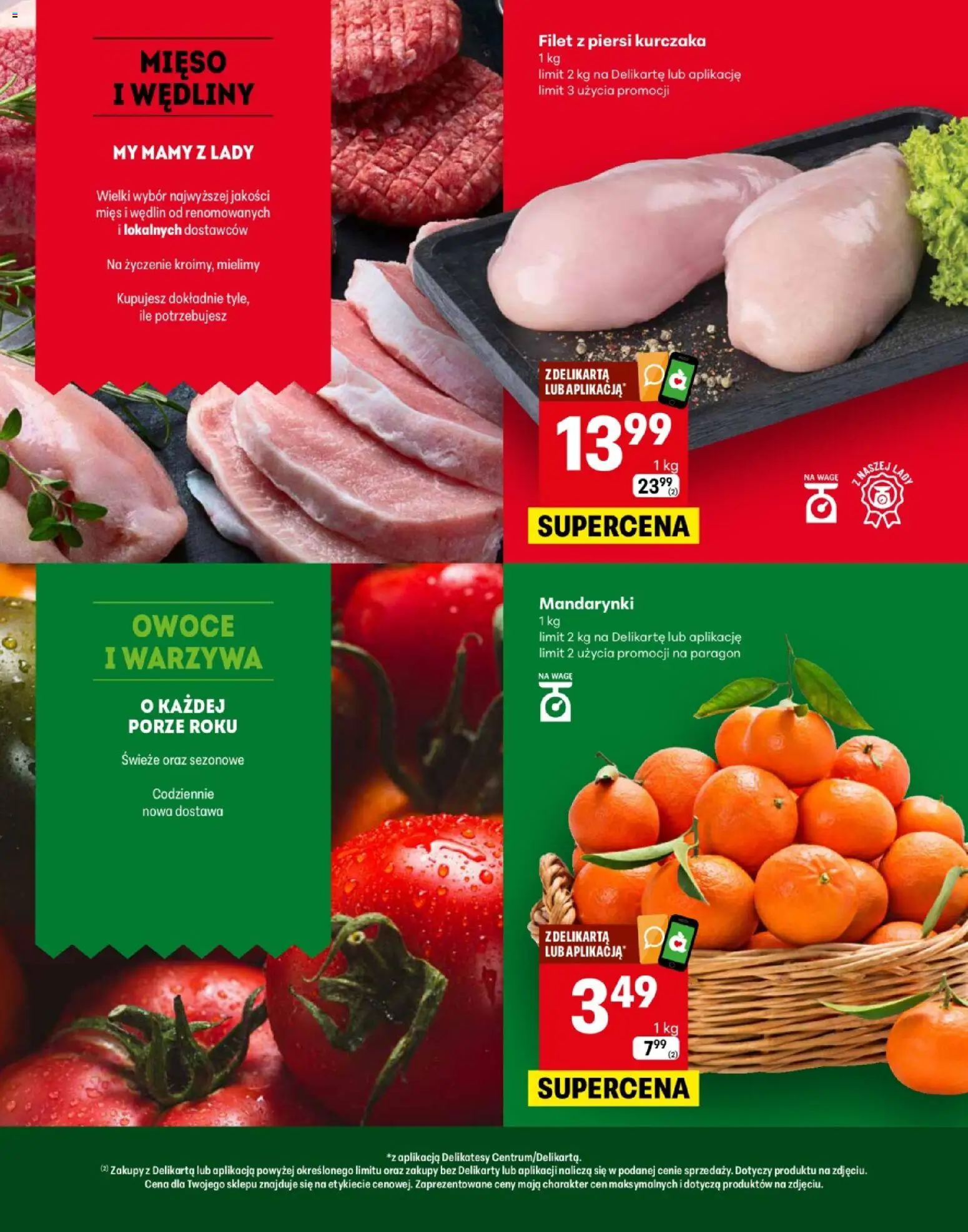 Delikatesy Centrum gazetka - Zaczernie Otwarcie od 22.04.2026 | Strona: 2 | Produkty: Piersi, Delikatesy, Wędliny, Filet z piersi kurczaka