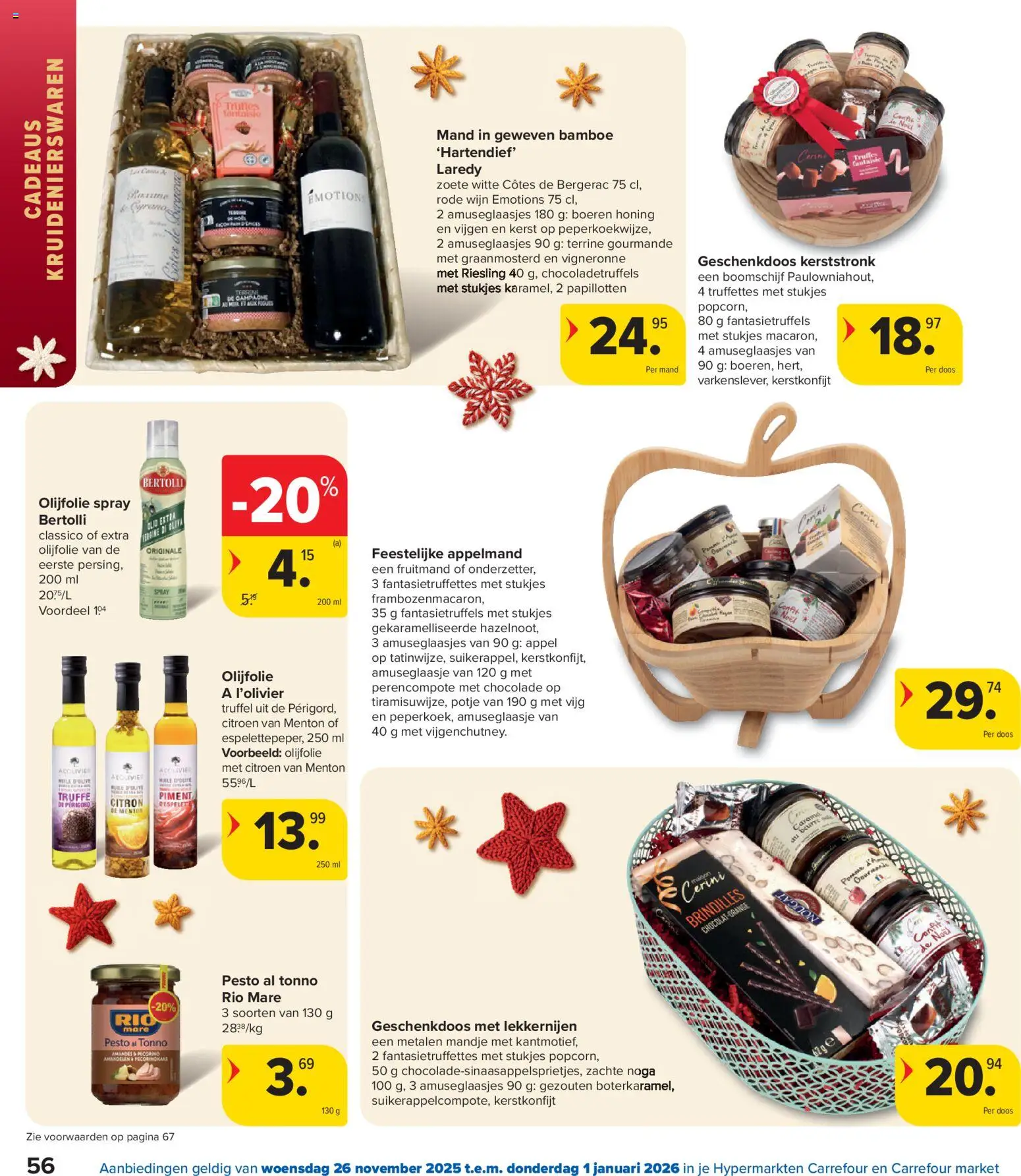 {H1} | Pagina: 56 | Producten: Wijn, Olijfolie, Citroen, Chocolade